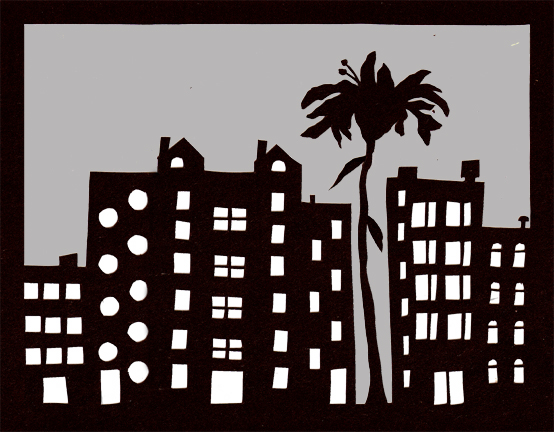 Wild Flower in a Wild City