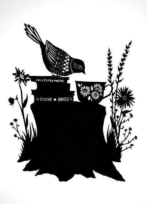 Book of Birds - Original Paper Cutting