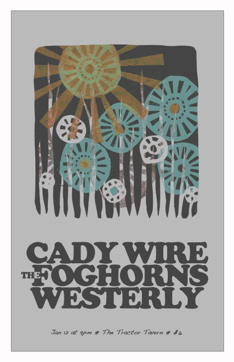 Cady Wire & Westerly & The Foghorns at Tractor Tavern