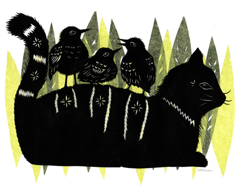 The More The Merry Papercutting