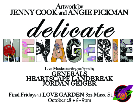 delicate menagerie final fridays